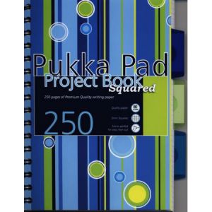 Kołozeszyt Pukka Pad Project Book Stripes A5/100/80g kratka