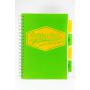 Kołozeszyt Pukka Pad Project Book Neon B5/100 kratka, zielony - 3