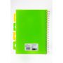 Kołozeszyt Pukka Pad Project Book Neon B5/100 kratka, zielony - 4