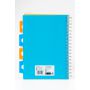 Kołozeszyt Pukka Pad Project Book Neon B5/100/80g kratka, niebieski - 4