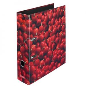 Segregator Herlitz A4/80 Max File, Wiśnie