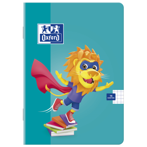 Zeszyt Oxford Lion A5/16 kratka - 5
