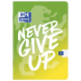 Zeszyt Oxford Never Give Up A4/60 kratka, z marginesem - 5
