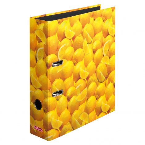 Segregator Herlitz A4/80 Max File Cytryny