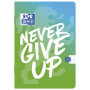 Zeszyt Oxford Never Give Up A5/60 kratka, z marginesem - 7