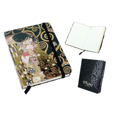 Notes Carmani 10.5x14.5cm - G. Klimt, Pocałunek