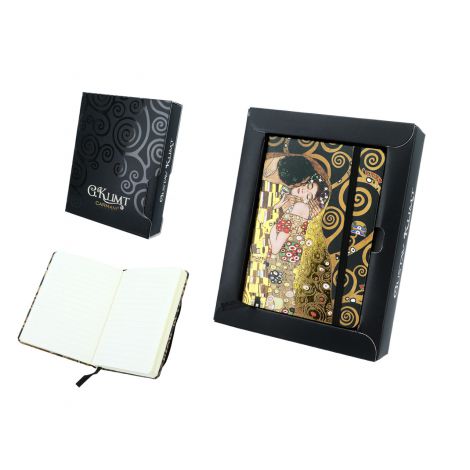 Notes Carmani 10.5x14.5cm - G. Klimt, Pocałunek - 2
