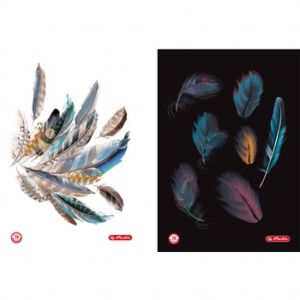 Brulion Herlitz Feathers A5/96 kratka