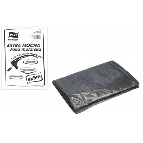 Folia malarska Extra Mocna 4x5m
