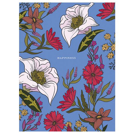 Zeszyt PaperHome Kwiaty A5/80/70g linia - 2