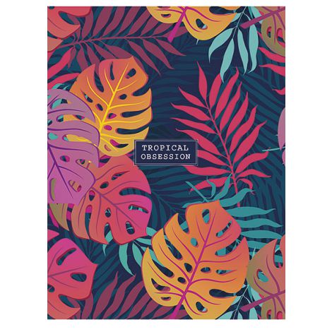 Zeszyt PaperHome Kwiaty A5/80/70g linia - 3