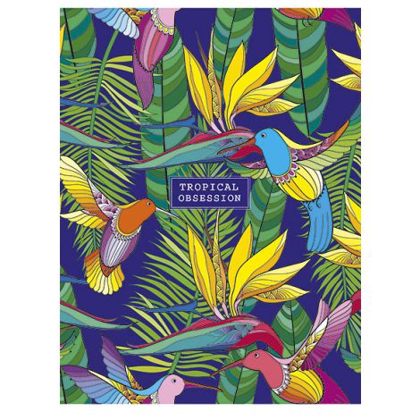 Zeszyt PaperHome Kwiaty A5/80/70g linia - 4