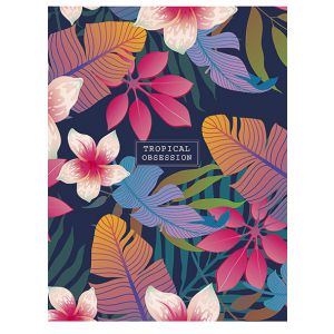 Zeszyt PaperHome Kwiaty A5/80/70g linia