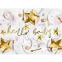 Baner Little Star - Hello Baby, 18 x 70 cm, złoty - 5