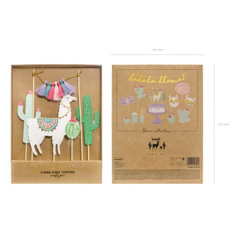 Toppery Lama, 9 - 20 cm, 5 sztuk - 6