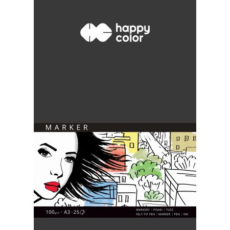 Blok do markerów Happy Color ART A3/25/100g