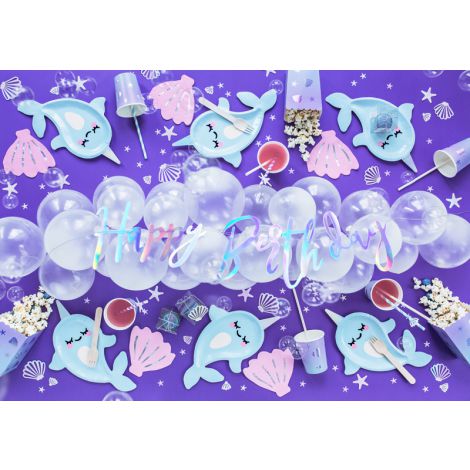 Konfetti PartyDeco Narwal, 23g, opalizujące - 5