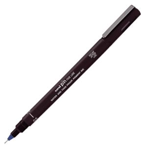 Cienkopis kreślarski Uni Pin-200, 0.5mm, niebieski