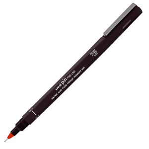 Cienkopis kreślarski Uni Pin-200, 0.1mm, czerwony