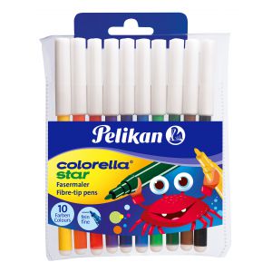 Flamastry Pelikan Colorella, 10 kolorów
