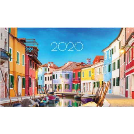2024 Kalendarz Trójdzielny Interdruk Podróże