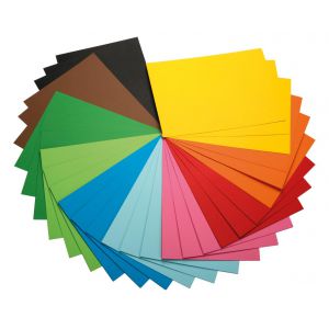 Karton kolorowy Happy Color A4/100/170g 10 kolorów