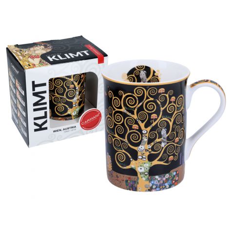 Kubek Classic New Carmani 350ml - G. Klimt, Drzewo życia