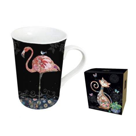 Kubek Carmani 300ml - Bug Art Flamingo