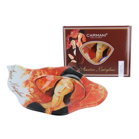 Skapek na herbatę, Teabag Carmani - A. Modigliani, Kobieta w kapeluszu - 2