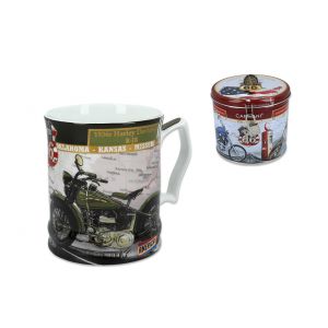 Kubek Carmani 480ml - Motor w puszce Harley Davidson