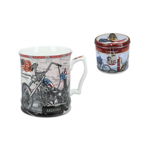 Kubek Carmani 480ml - Motor w puszce Harley Davidson
