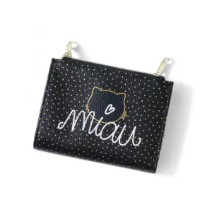 Portfel Nici 12x9.5cm, imitacja skóry Miau