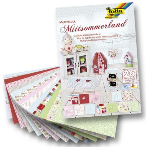 Blok z motywami Folia Lato