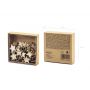 Konfetti dpCraft drewniane Gwiazdki, 2x2cm, 50szt - 6