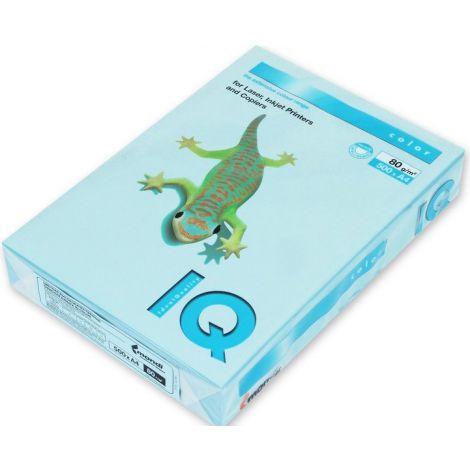 Papier ksero A4/500/80g Mondi IQ błękitny