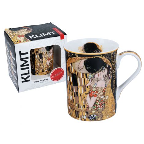 Kubek Classic New Carmani 350ml - G. Klimt, Pocałunek