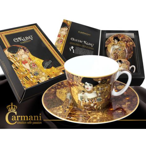 Filiżanka Carmani 240ml ze spodkiem - G. Klimt, Adela Bloch-Bauer