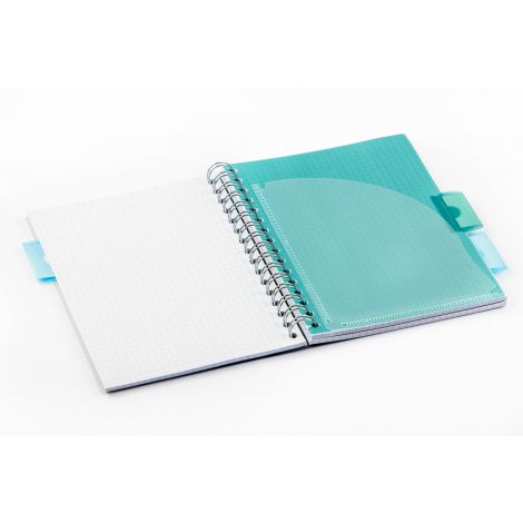 Kołozeszyt Pukka Pad Project Book Glee A5/100/80g kratka, ciemnoniebieski - 3