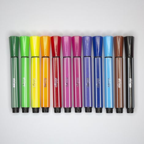 Flamastry Strigo Sowa, 12 sztuk - 2