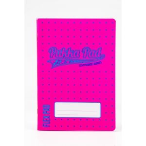 Zeszyt Pukka Pad Flex Pad Neon A5/60/80g kratka, Różowy