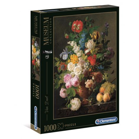 Puzzle Clementoni Museum 1000el Van Dael: Vaso Di Fiori