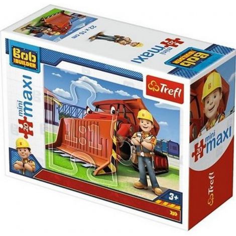 Puzzle Trefl Minimaxi 20el Bob I Maszyny - 2