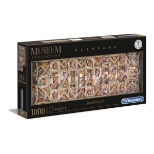 Puzzle Clementoni Museum 1000el Panorama The Sistine Chapel Ceiling