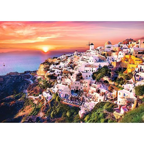 Puzzle Trefl 1000el Zachód Nad Santorini - 2