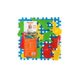 Klocki Konstrukcyjne Wafle Mini Zoo 14 elementów