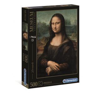 Puzzle Clementoni Museum 500el Leonardo: Mona Lisa