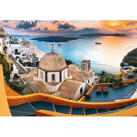Puzzle Trefl 1000el Bajkowe Santorini - 2