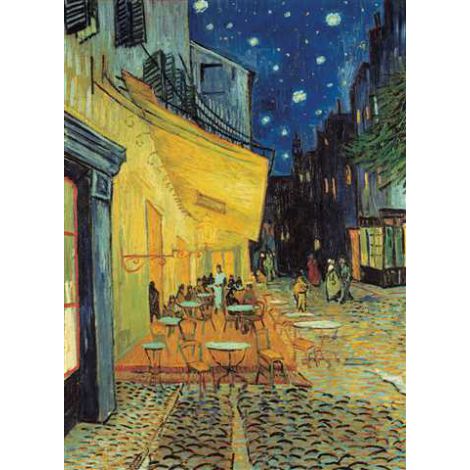 Puzzle Clementoni Museum 1000el Van Gogh: Esterno Di Caffè Di Notte - 2