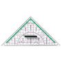 Trójkąt geometryczny Faber-Castell, 227 x 114 x 2,2 mm - 2
