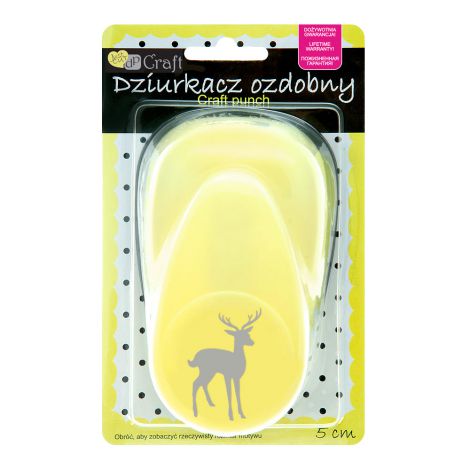 Dziurkacz ozdobny dpCraft 5cm Jeleń